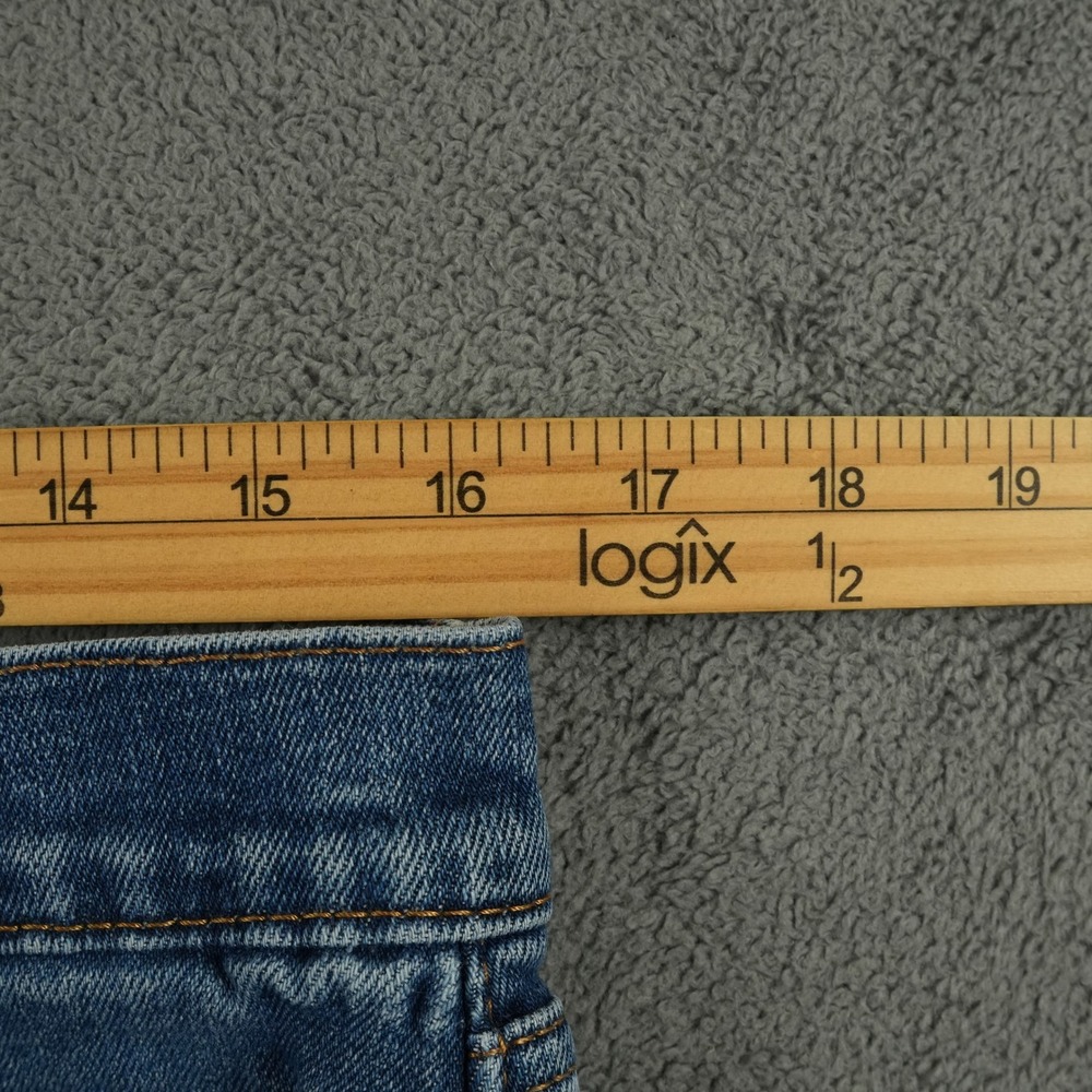 Levi's 505 Jeans Mens 33x30 Blue Medium Wash Regular Fit Straight Leg Denim - Picture 6 of 10